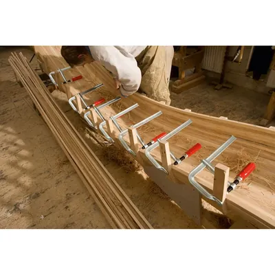 Produktbild von BESSEY® - Ganzstahl-Schraubzwinge 120x 60mm