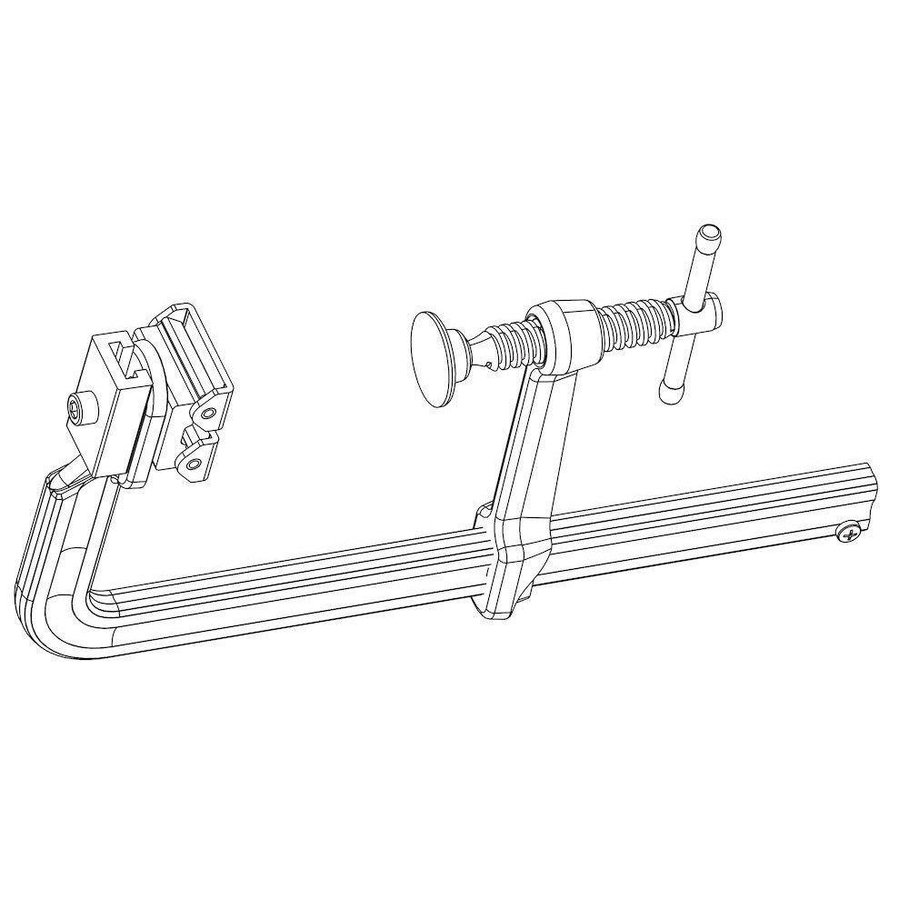 BESSEY® Hochleistungs-Zwinge KombiKlamp 300x120mm Produktbild img1 L