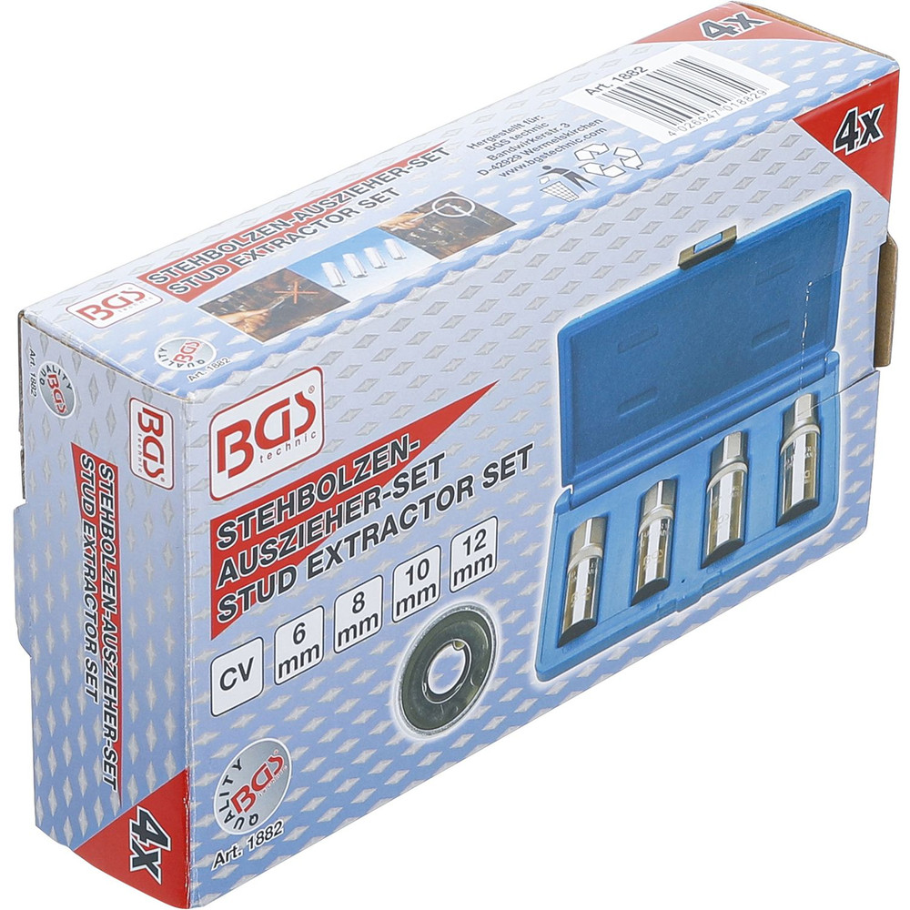 BGS Stehbolzen-Ausdreher-Satz 6 - 12mm 4-teilig Produktbild img2 L