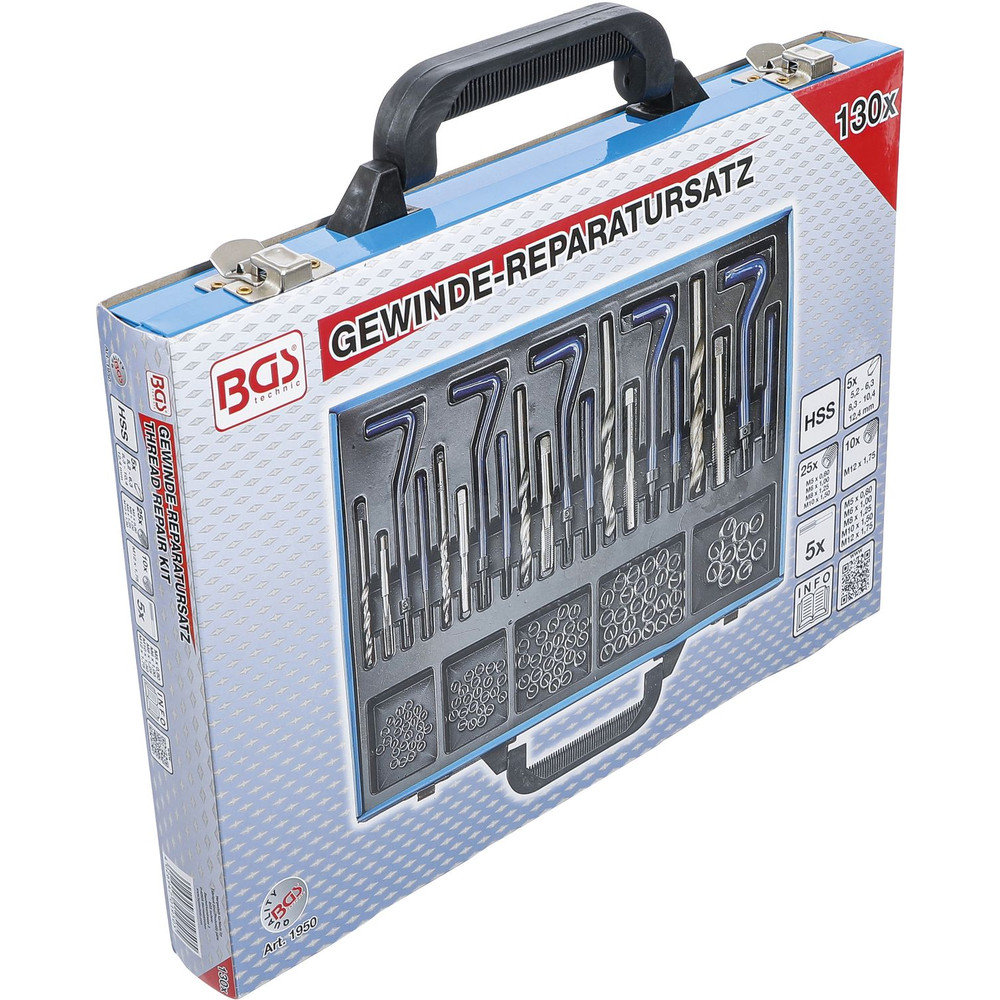 BGS Gewinde-Reparatursatz M5 - M12 130-teilig Produktbild img2 L
