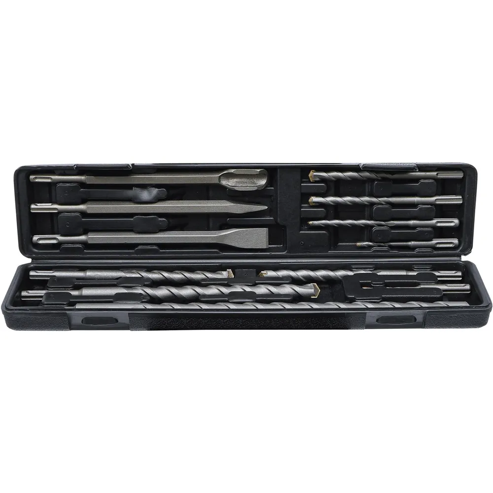 BGS Diy Hammer-, Bohrer- und Meißel-Satz SDS-Schaft, Hartmetallspitze 5 - 20mm 12-teilig Produktbild img1 L