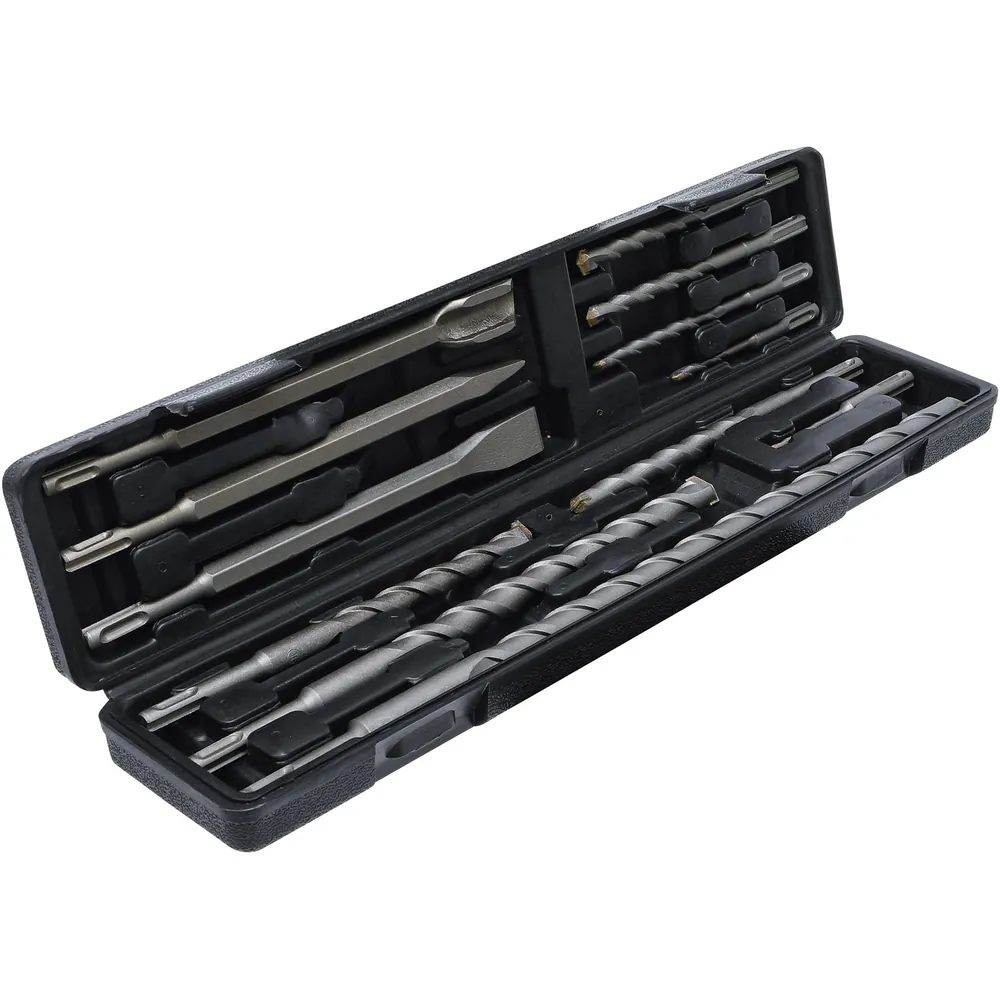 BGS Diy Hammer-, Bohrer- und Meißel-Satz SDS-Schaft, Hartmetallspitze 5 - 20mm 12-teilig Produktbild img3 L