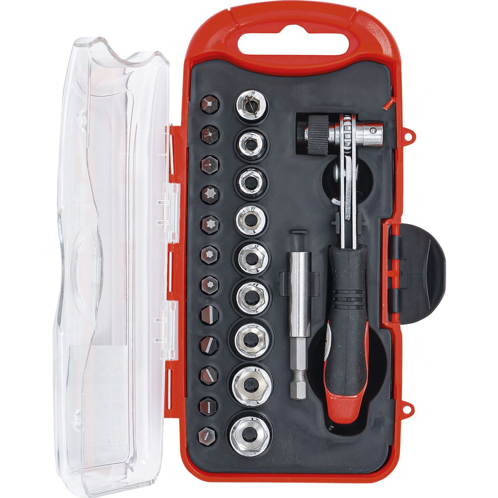 BGS Diy Bit-/Steckschlüssel-Einsatz-Satz mit Bit-Knarre 23-teilig Produktbild img5 L