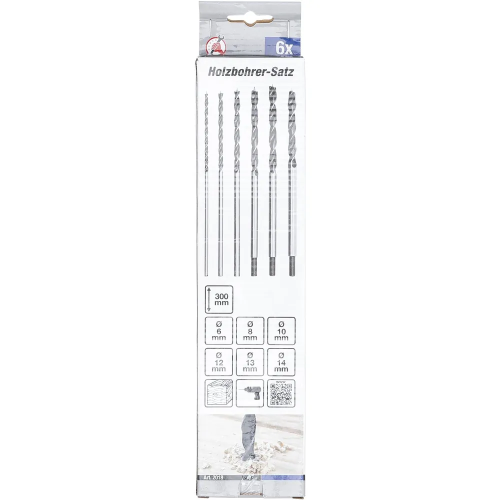 BGS Diy Holzbohrer-Satz 6 - 14mm 6-teilig Produktbild img2 L