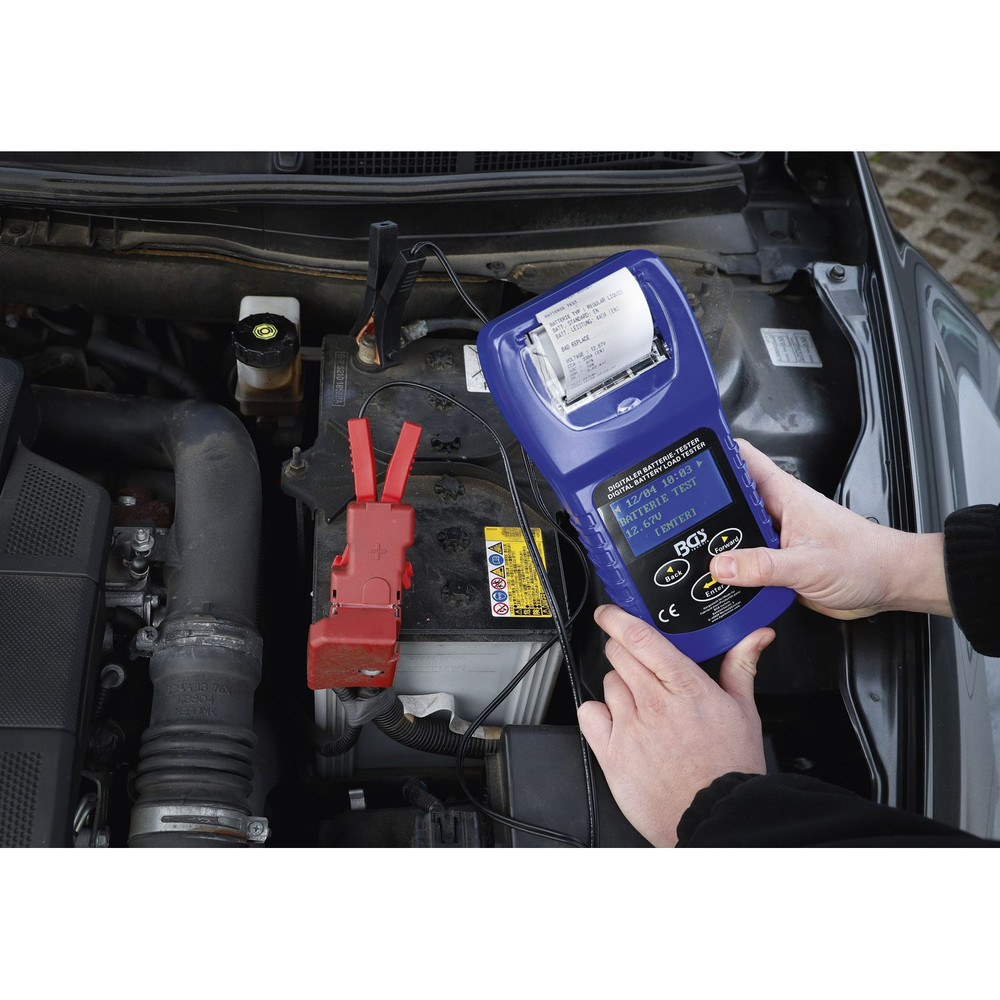 BGS Digitaler Batterie- und Ladesystem-Tester | mit Drucker Produktbild img8 L
