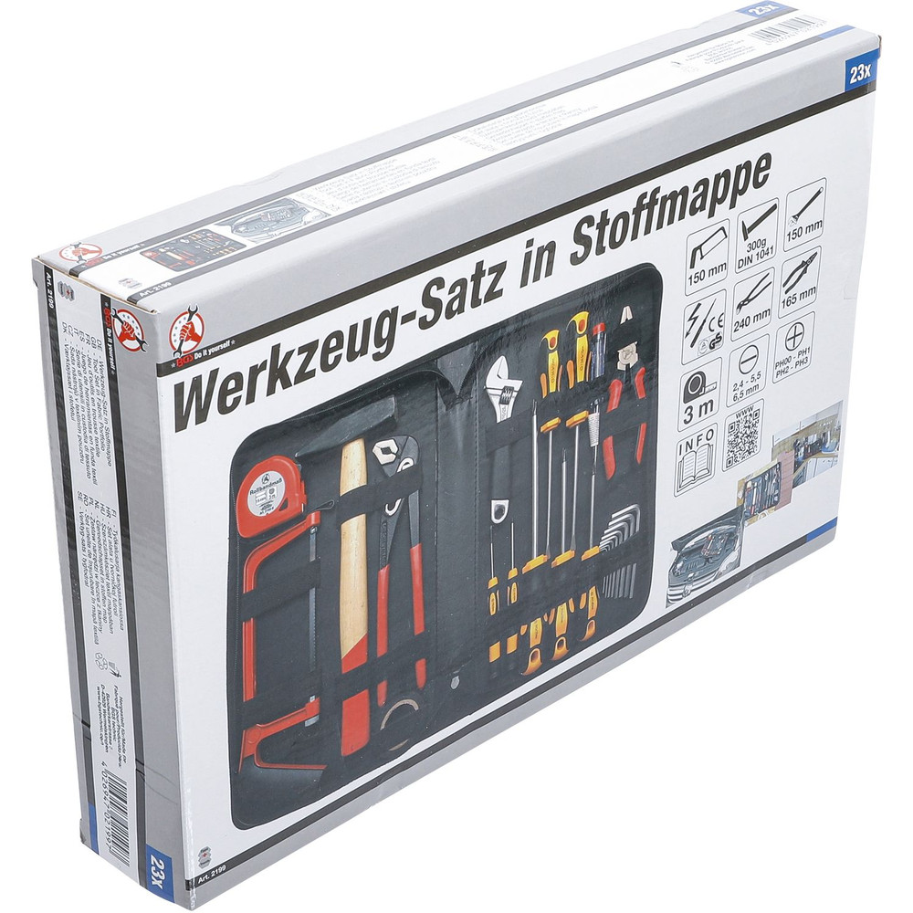 BGS Diy Werkzeug-Satz 23-teilig Produktbild img2 L