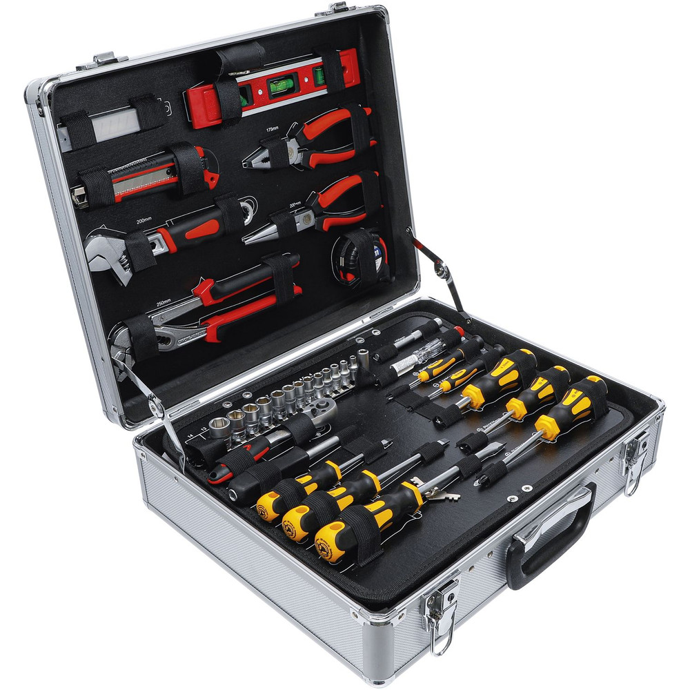 BGS Diy Werkzeug-Satz im Alukoffer 129-teilig Produktbild img4 L