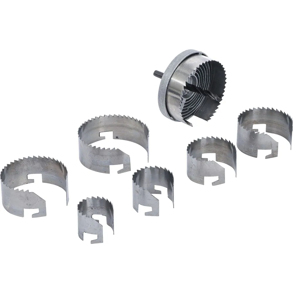 BGS Diy Lochsägen-Satz ø26 - 63mm Tiefe 25mm 7-teilig Produktbild img1 L