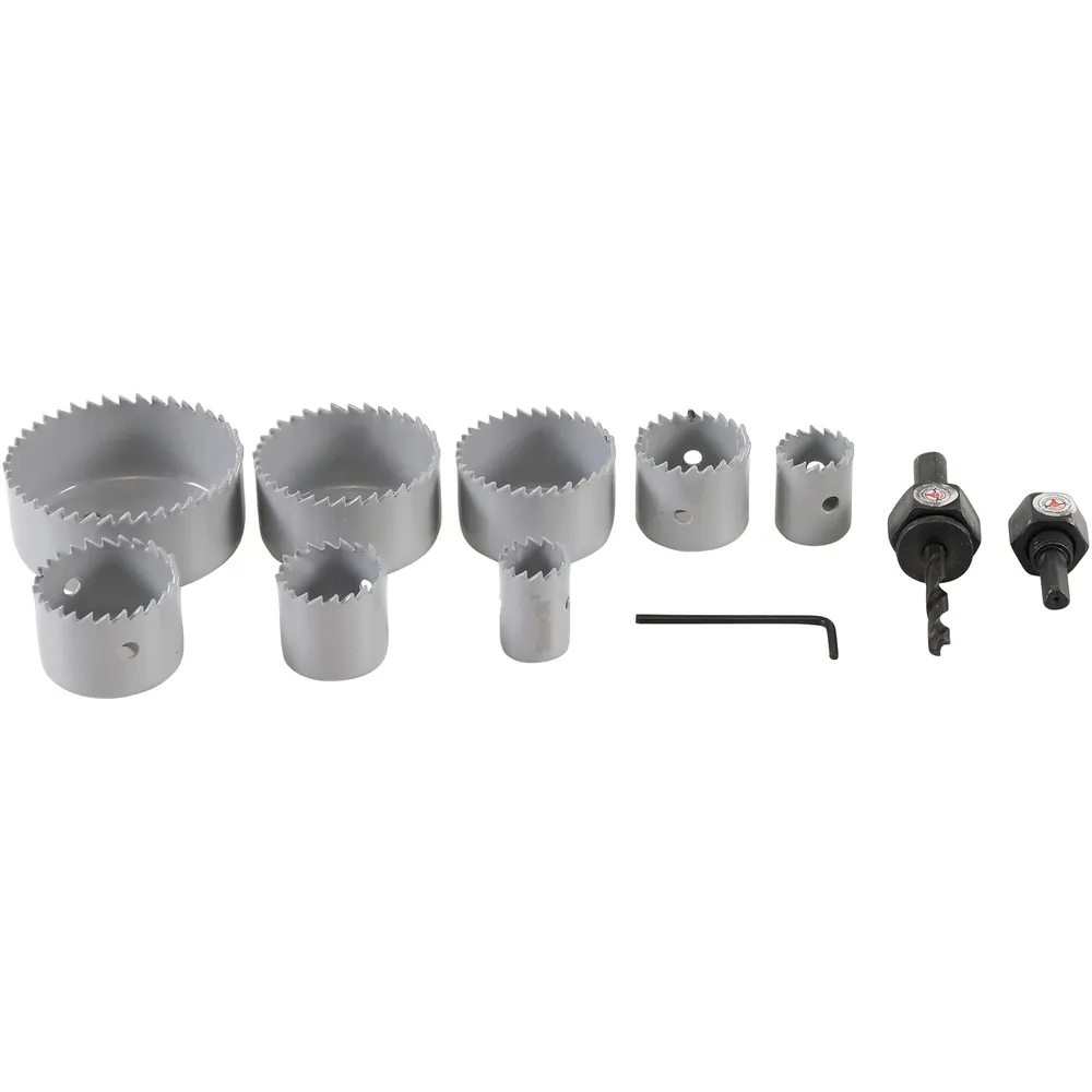 BGS Diy Lochsägen-Satz ø19 - 64mm Tiefe 24mm 11-teilig Produktbild img1 L