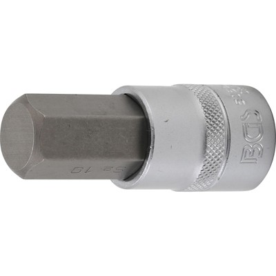 Produktbild von BGS - Bit-Einsatz Antrieb Innenvierkant 12,5mm (1/2") Innensechskant 19mm