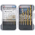 BGS Diy HSS-Spiralbohrer-Satz titan-nitriert 1,5 - 10mm 15-teilig Produktbild