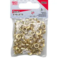 BGS Diy Ösen-Sortiment 4,5 x 5,0mm 100-teilig Produktbild