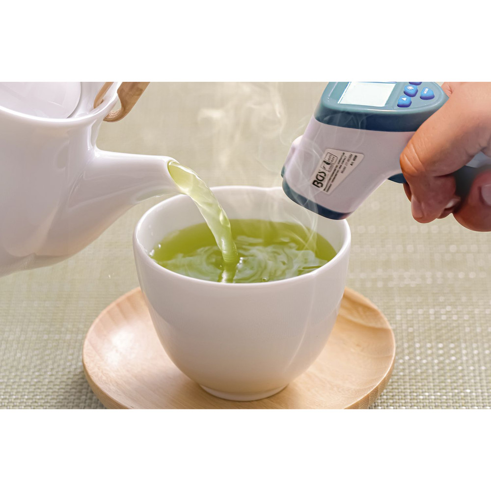 BGS Stirn-Fieber-Thermometer | kontaktlos, Infrarot | für Personen + Objekt-Messung | 0 - 100° Produktbild img8 L