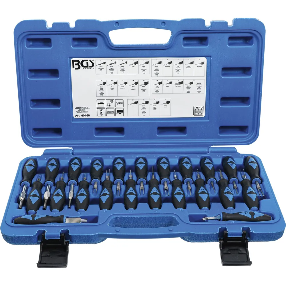 BGS Stecker-Entriegelungs-Werkzeug-Satz 23-teilig Produktbild img1 L