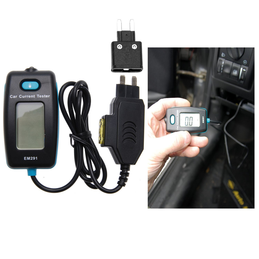 BGS Digitales Amperemeter für Sicherungskontakt Produktbild img1 L