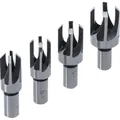 BGS Diy Zapfenbohrer-Satz 6 - 8 - 10 - 13mm 4-teilig Produktbild