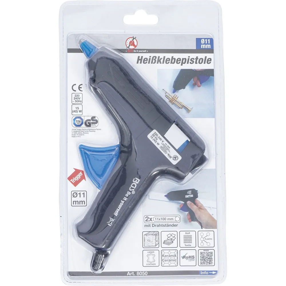BGS Diy Heißklebepistole Klebestick-Ø 11mm 15 W Produktbild img2 L