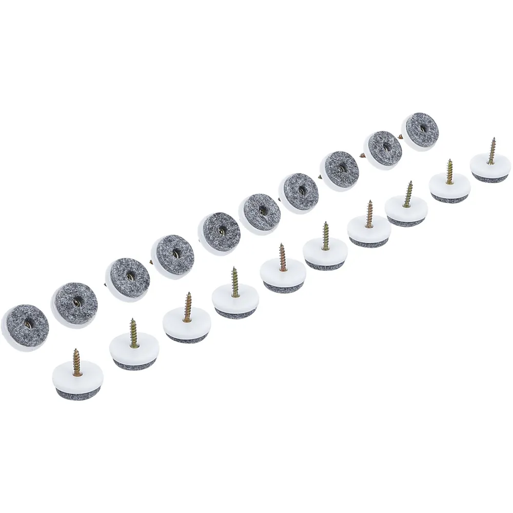 BGS Diy Filzgleiter-Satz mit Schrauben ø24mm 20-teilig Produktbild img1 L