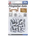 BGS Diy Filzgleiter-Satz mit Schrauben ø24mm 20-teilig Produktbild img2 S