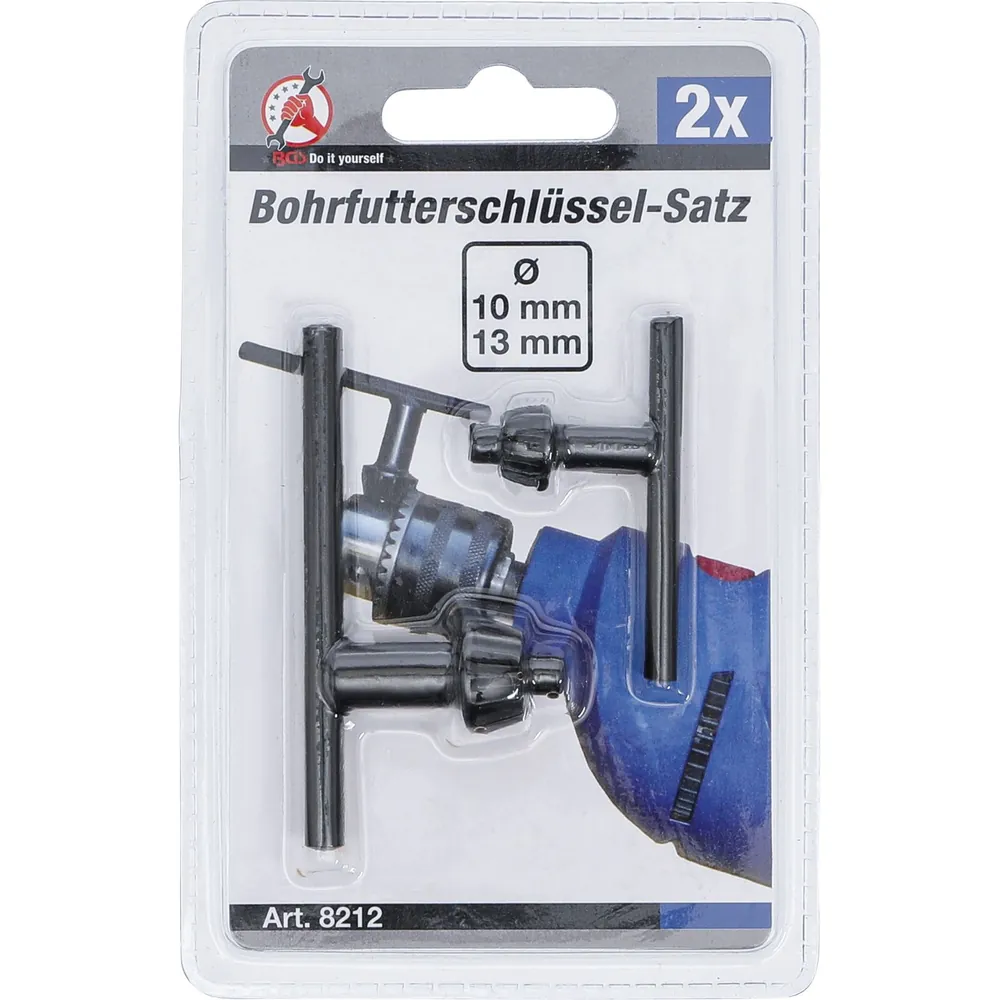 BGS Diy Bohrfutterschlüssel-Satz ø10 / 13mm 2-teilig Produktbild img2 L
