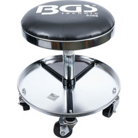 BGS Werkstatt-Arbeitssitz mit 5 Rollen ø360mm Produktbild
