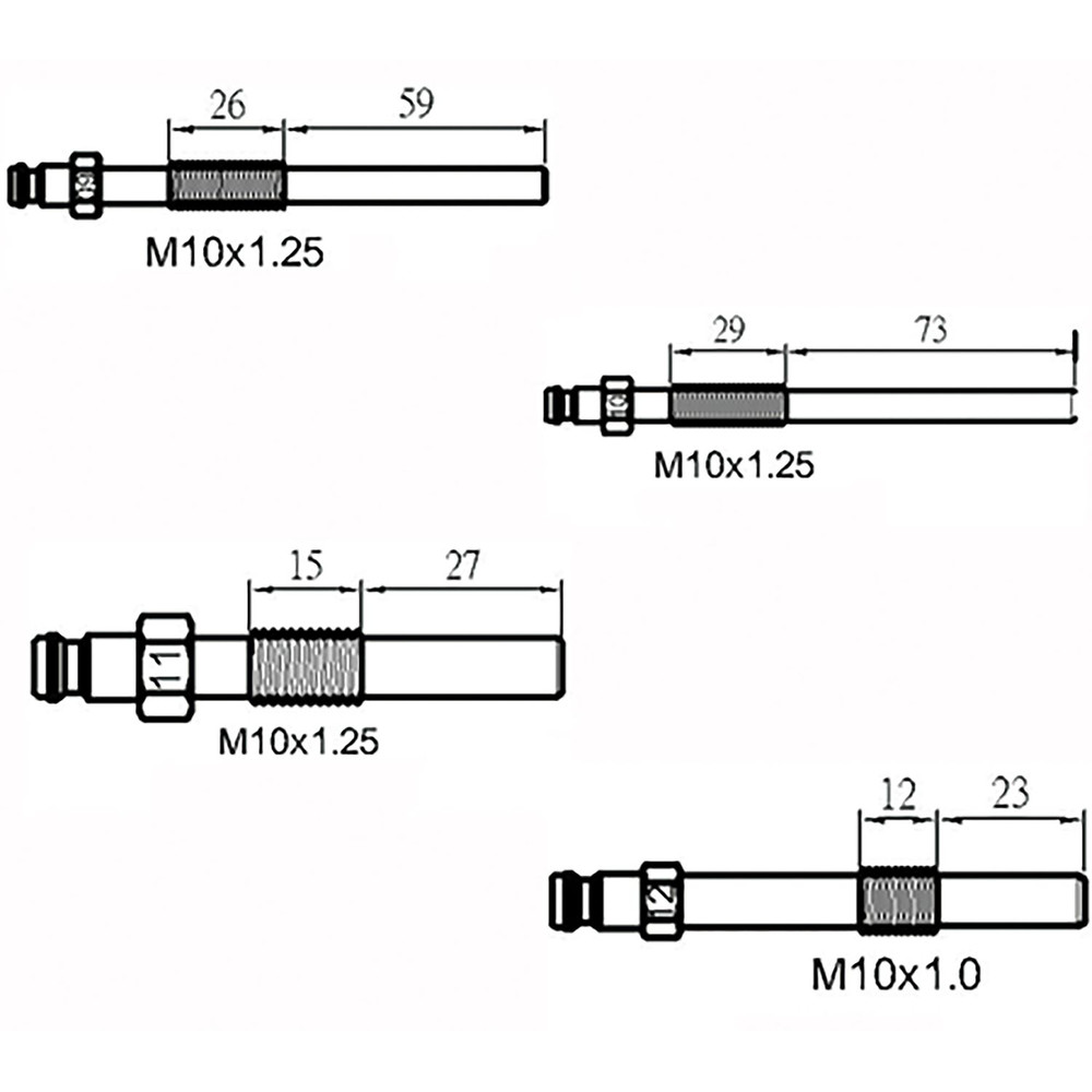 BGS Kompressionstester-Satz für Benzin- und Dieselmotoren Produktbild img4 L