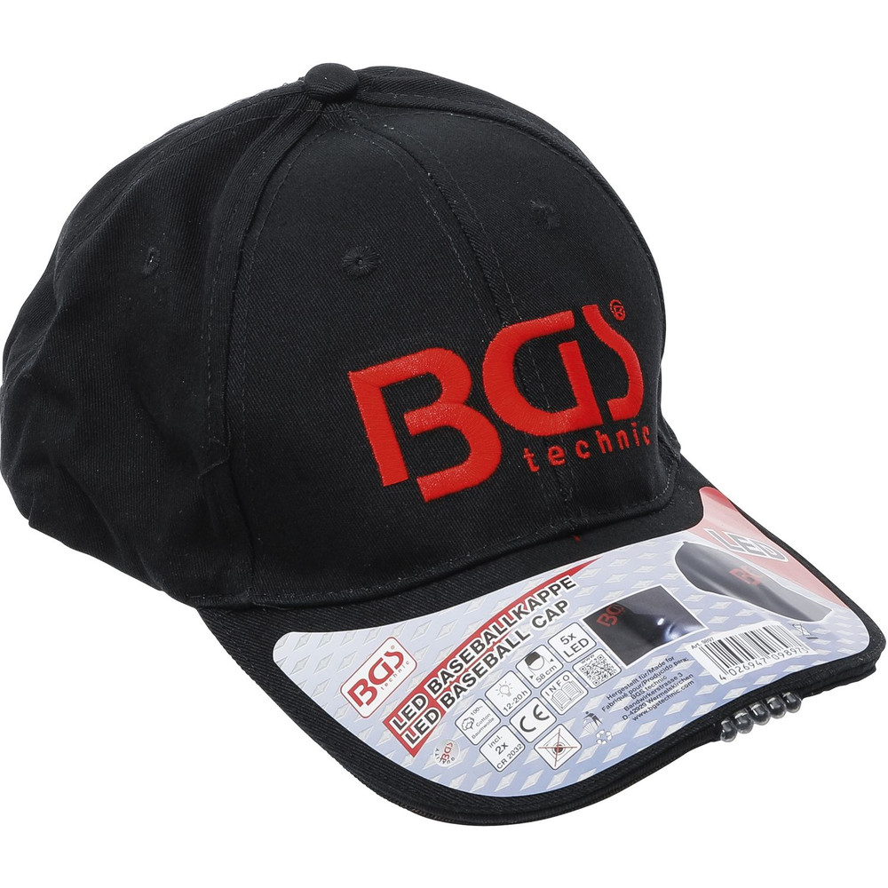 BGS BGS Baseballkappe | mit LED-Leuchte Produktbild img2 L