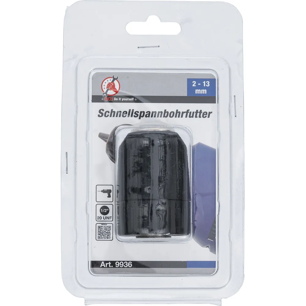 BGS Diy Schnellspannbohrfutter 2 - 13mm - 1/2" x 20 UNF Produktbild img2 L