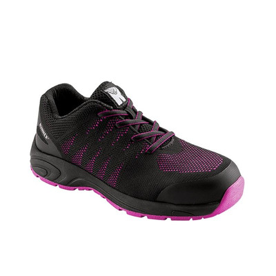 Runnex Sicherheitshalbschuhe GirlStar 5180, S1P, Schwarz/pink, Größe 41