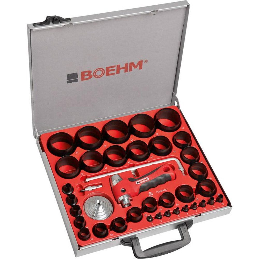 BOEHM Locheisensatz 2-60mm mit Halter und Aufnahmescheibe Produktbild img1 L