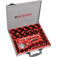 BOEHM Locheisensatz 2-60mm mit Halter und Aufnahmescheibe Produktbild