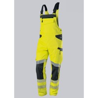 Produktbild von BP® - Warnschutz-Latzhose für Herren, warngelb/anthrazit, Größe 48/50n