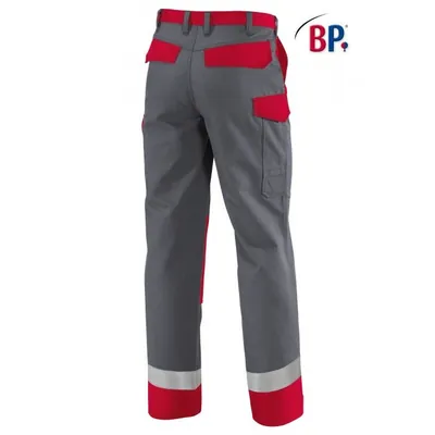 Produktbild von BP® - Arbeitshose 2433 820 5381, dunkel-grau/rot, Größe 60N