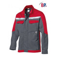 Produktbild von BP® - Arbeitsjacke 2435 820 5381, dunkel-grau/rot, Größe 44-46N