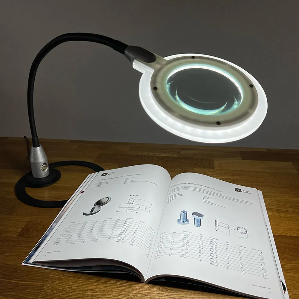 Bauer & Böcker LED-Lupenleuchte "Slim" Produktbild img4 L