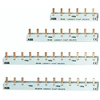 Produktbild von ABB - Phasenschiene 3ph 17,6mm Pro M 106mm 10mm² 63A Stift isoliert
