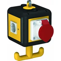 Produktbild von OBO Bettermann - Energiewürfel Kst sw IP20 1x16A5p400V 3Steckd