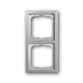 Produktbild von Busch-Jaeger - Rahmen 2f Edelstahl mt pur edelstahl Metall geeignet für Gerätee