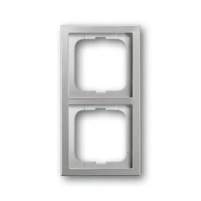Produktbild von Busch-Jaeger - Rahmen 2f Edelstahl mt pur edelstahl Metall geeignet für Gerätee
