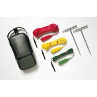 Produktbild von FLUKE® - Erdungsspieß-Satz 4mm, isolierte Leitungen, Zubehör für Installationst