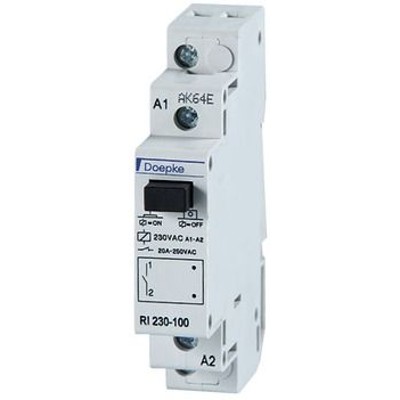 Produktbild von Doepke - Installationsrelais 1TE mech REG 1S 8V/AC 20A 7,2-8,8V