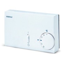 Produktbild von Eberle - Raumtemperaturregler ws F.kont AP IP30 230V Ein/Aus 5-30°C 10A 0,5K