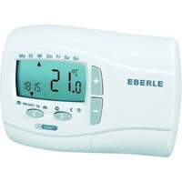 Produktbild von Eberle - Uhrenthermostat digi 3V 16A rws Woche 10-40°C 3Jahr