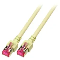 Produktbild von EFB - Patchkabel Cat6 0,5m grau S/FTP RJ45 hfr AWG26 halogenfrei