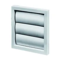 Produktbild von Helios Ventilatoren - Verschlussklappe ø100mm selbsttät kst ws Außenwand Entlüf
