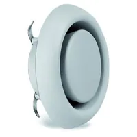 Produktbild von Helios Ventilatoren - Abluftventil ø125mm Wand/Deckeneinb Kst ws Luftmenge eins