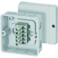 Produktbild von HENSEL - Klemmenkasten 2,5mm² 5f Kst 88x88x47mm AP 10einf IP55 halogenfrei