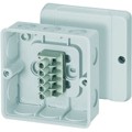 Produktbild von HENSEL - Klemmenkasten 4mm² 5f Kst 98x98x52mm AP 10einf IP55 halogenfrei