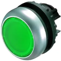 Produktbild von Eaton - Drucktaster Front 1f gn ø22,5mm rnd IP67 22x6mm tastend