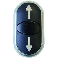 Produktbild von Eaton - Drucktaster Front 2f sw bel.b ø22,5mm rnd beleuchtbar 22x6mm IP66 taste